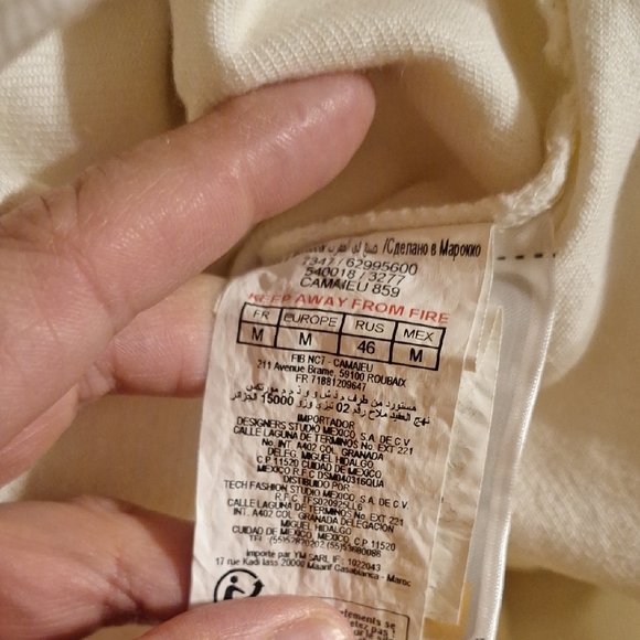 Elegant White Utility Jacket - Picture 3 of 6